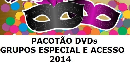 Pacotão DVDs Grupos Especial e Acesso A 2014