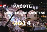 Pacote DVDs Desfile das Campeãs 2014