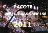 Pacote DVDs Desfile das Campeãs 2011